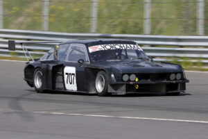 Leif Andersson med sin Sunbeam GT44 i.
